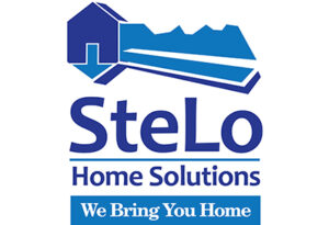SteLo Home Solutions identity logo with tagline