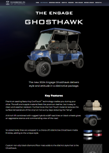 Tomberlin Ghosthawk webpage