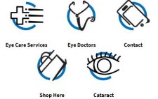 Consistent Graphic Design - Albany Eye Associates Icons